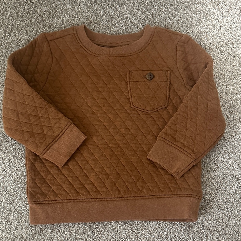 Old Navy Brown Crewneck Shirt